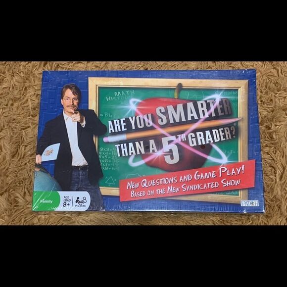 Patch Are You Smarter Than A 5th Grader Game - Picture 1 of 3